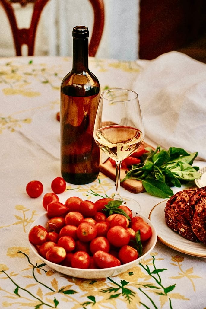 Mediterranean Diet with Wine