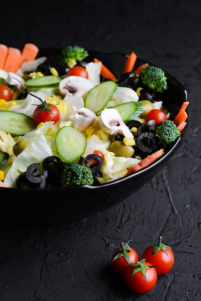 A Vegetarian Diet Bowl