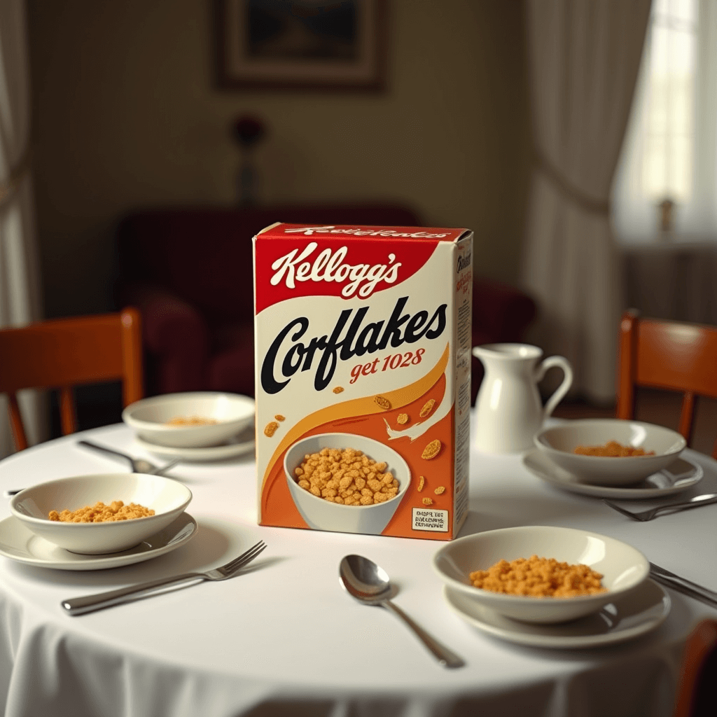Kelloggs Cornflakes Box